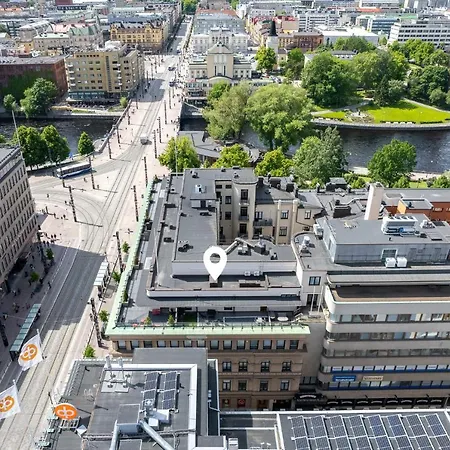 Apartmán 1br Penthouse With Sauna & Rooftop Terrace Tampere