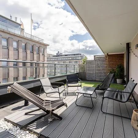 1br Penthouse With Sauna & Rooftop Terrace Apartamento